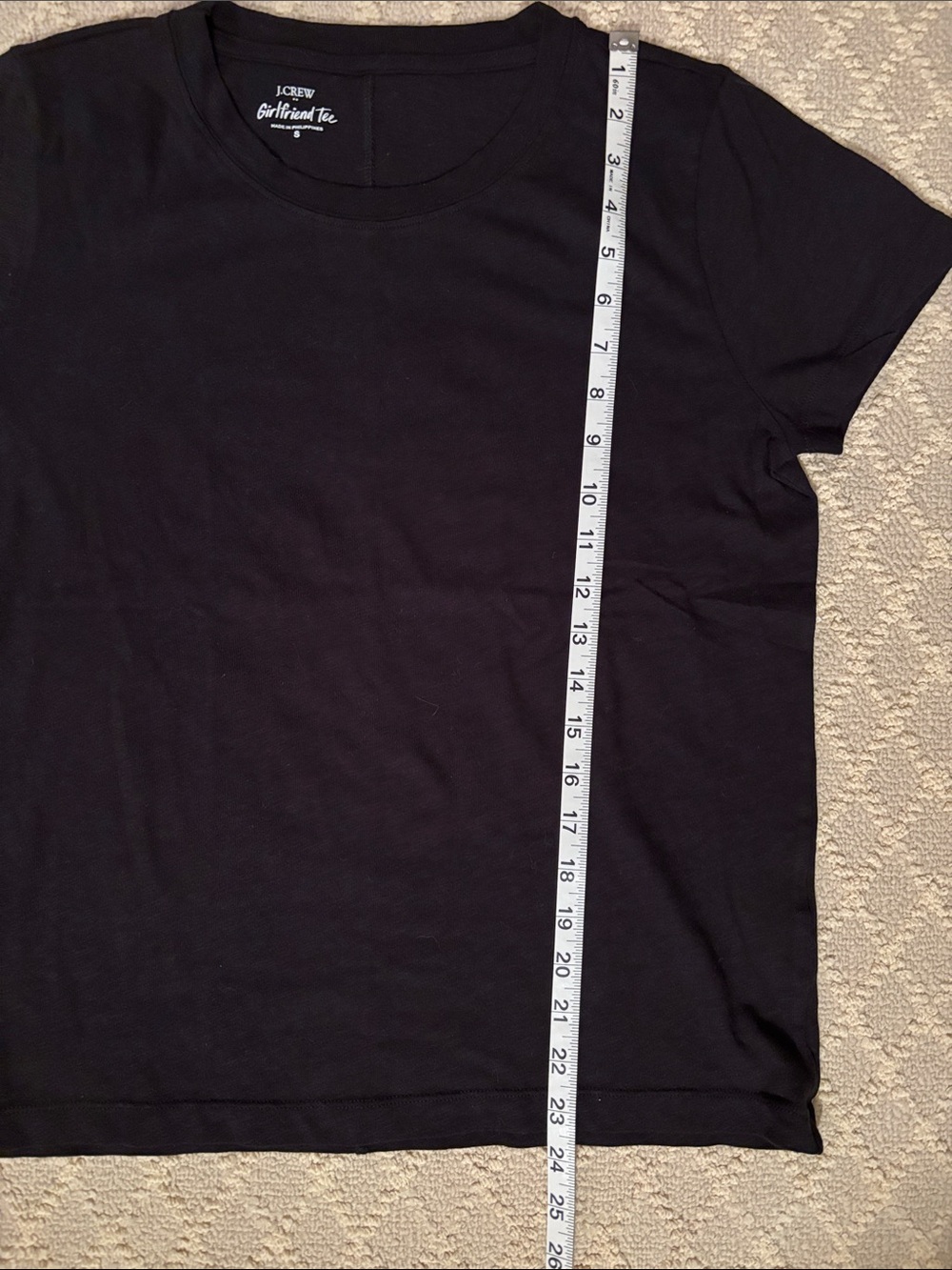 J Crew Factory Girlfriend Tee - Picture 5 of 6